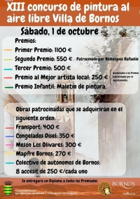 XIII Concurso de Pintura Al aire libre